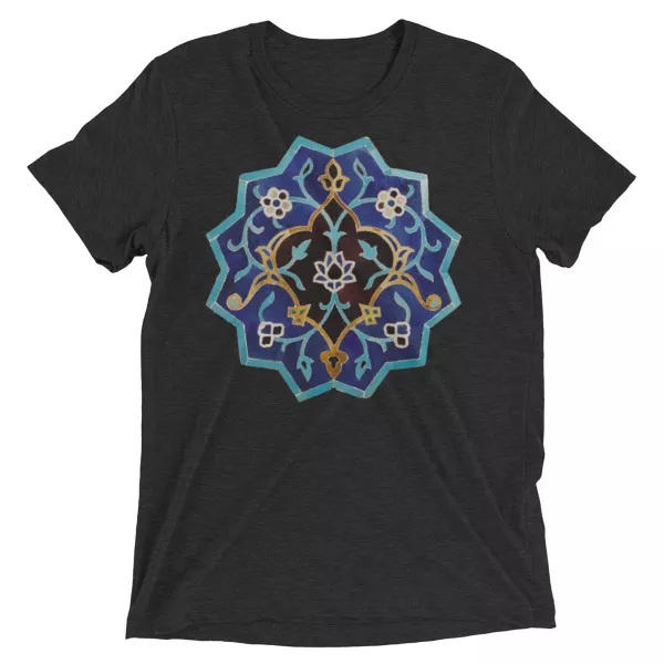 Blue Star Mosaique Short Sleeve T-Shirt