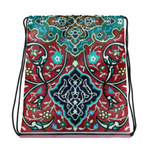 Shiraz Mosaique Drawstring Bag