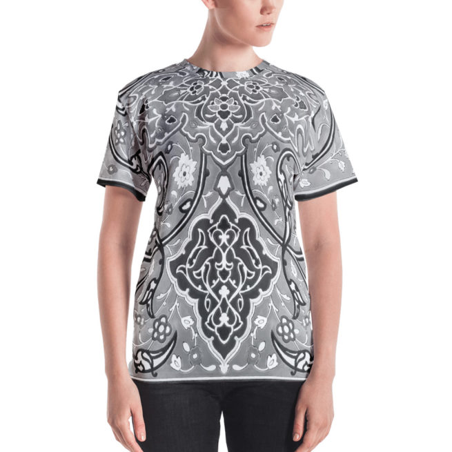 Shiraz Mosaique Women’s T-Shirt Gray