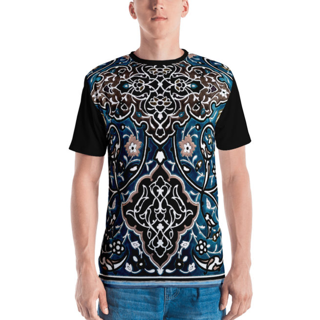 Shiraz Mosaique Men’s T-Shirt Midnight Blue