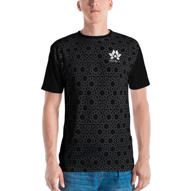 Isfahan Geometrique Men’s T-Shirt Black