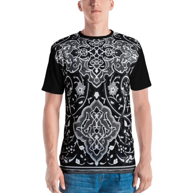 Shiraz Mosaique Men’s T-Shirt Black